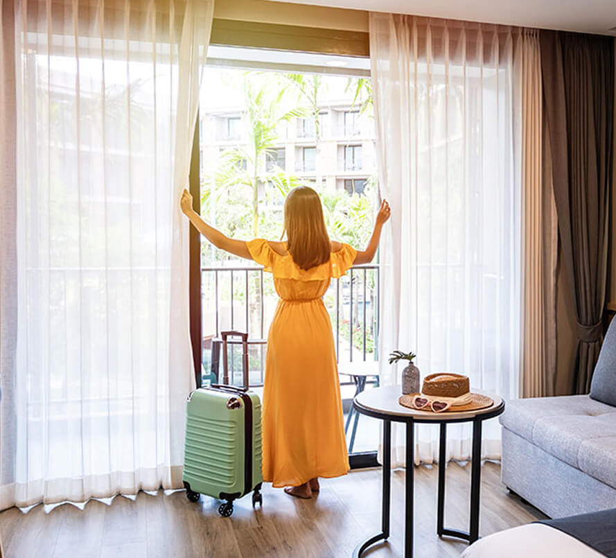 Luxury hotel room included in Sante Clinic medical tourism package in Istanbul